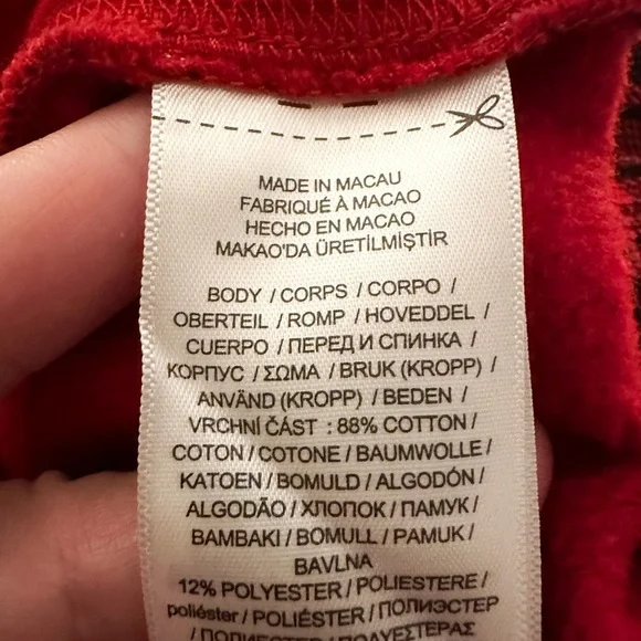 Polo | Polo Bear Plaid Fleece Hoodie (3T) - Picture 4 of 4